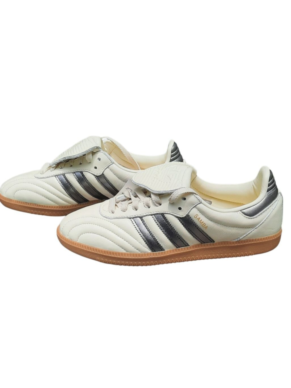 Adidas WMNS Samba LT Cream White Core Black JP6143 Women's Size 9 - Picture 2 of 6